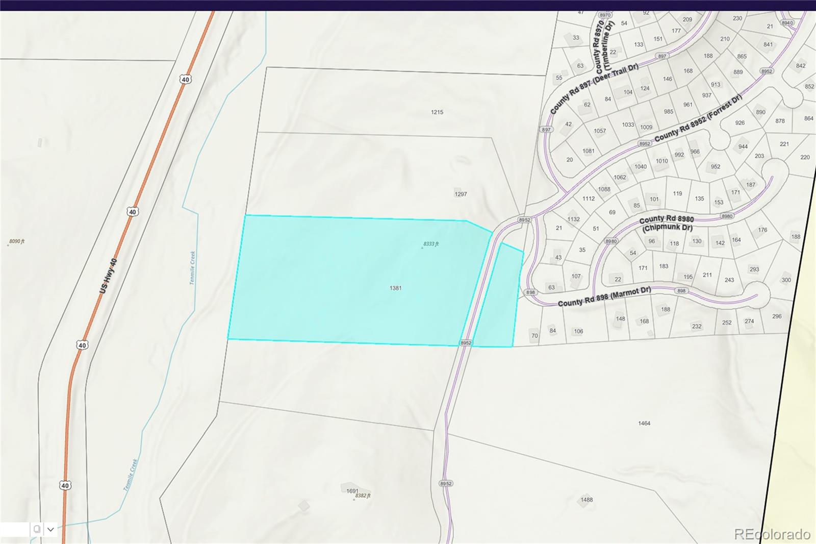 1381 GCR 8952/Ten Mile Creek Drive