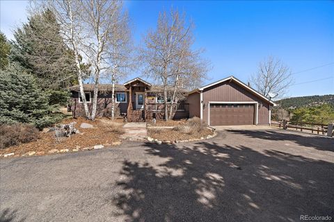 Photo of 8406 S Custer Lane, Evergreen, CO 80439 (MLS # 9454185)