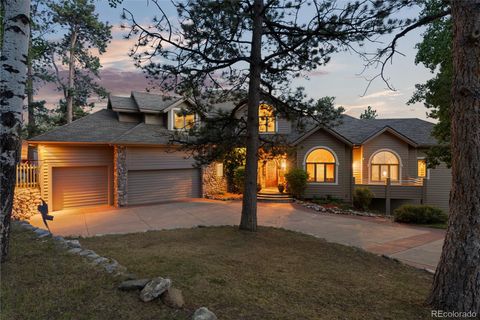 30082 Troutdale Ridge Road, Evergreen, CO 80439 - #: 8414606