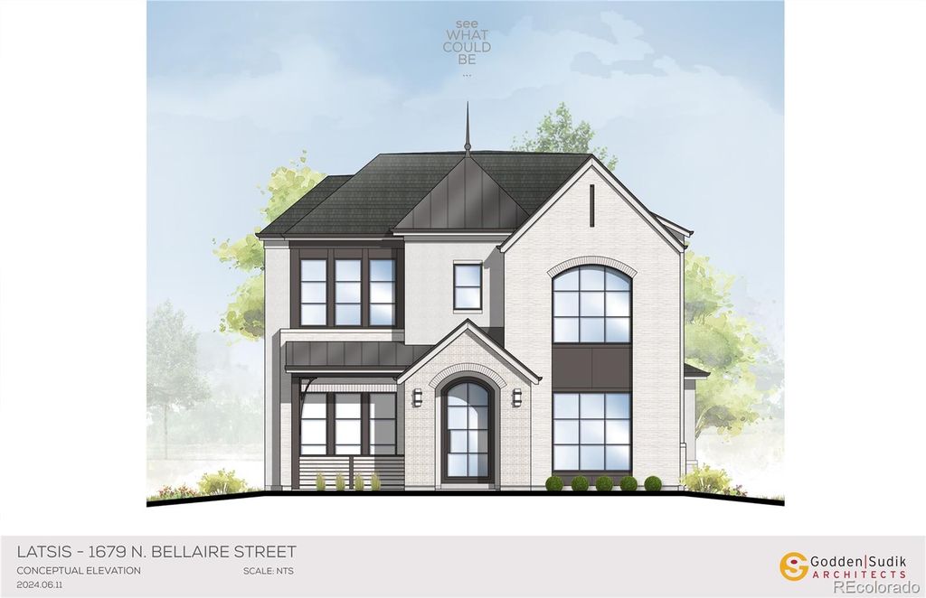 Photo of 1679 Bellaire Street, Denver, CO 80220 (MLS # 1783118)