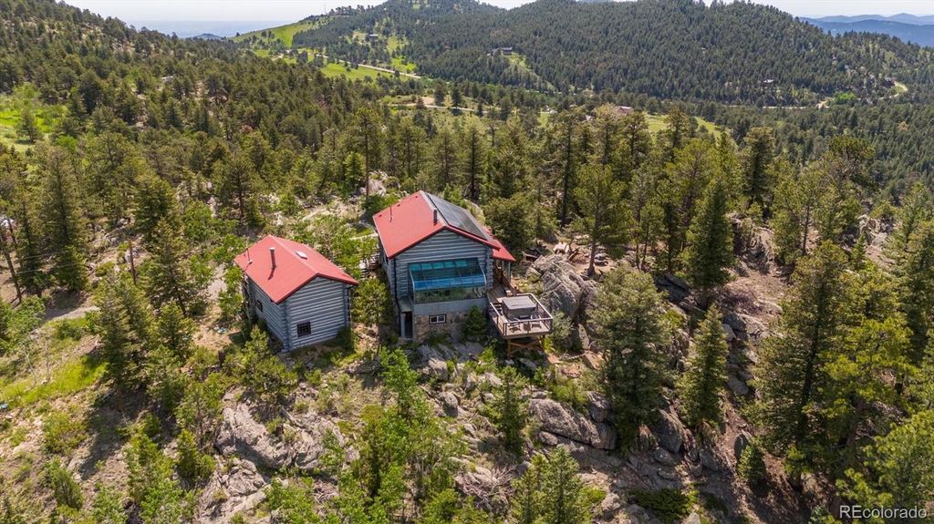 Photo of 3945 Douglas Mountain Drive, Golden, CO 80403 (MLS # 7548304)