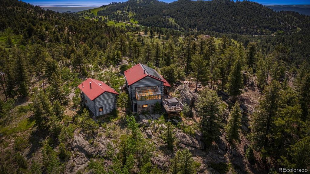 Photo of 3945 Douglas Mountain Drive, Golden, CO 80403 (MLS # 7548304)