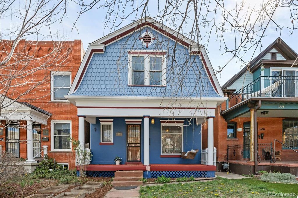 Photo of 1344 N Marion Street, Denver, CO 80218 (MLS # 9805146)