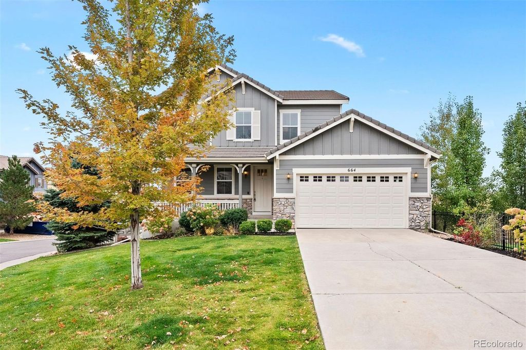 Photo of 664 Tiger Lily Way, Highlands Ranch, CO 80126 (MLS # 4613318)