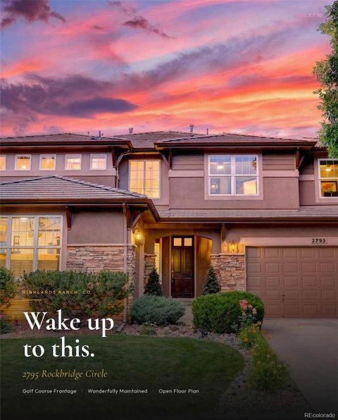 2795 Rockbridge Circle Highlands Ranch CO 80129