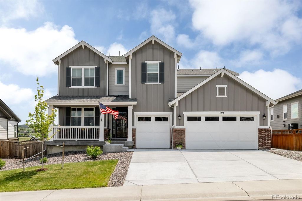 Photo of 1108 Melting Snow Way, Castle Rock, CO 80109 (MLS # 5890635)