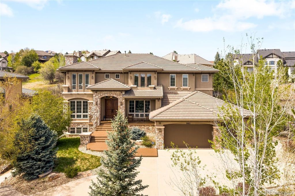 Photo of 981 Buffalo Ridge Road, Castle Pines, CO 80108 (MLS # 5121699)