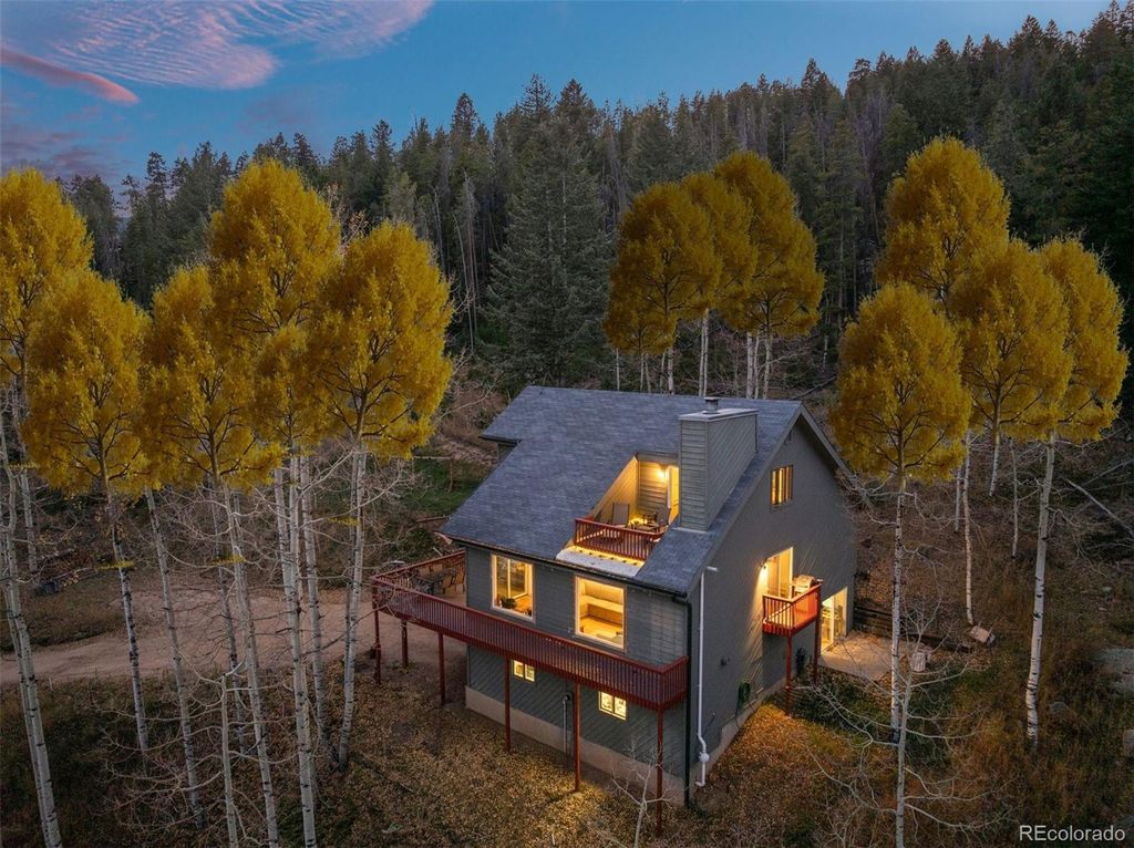 Photo of 32351 Lodgepole Drive, Evergreen, CO 80439 (MLS # 9378558)