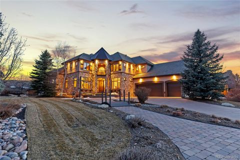 Photo of 5810 Amber Ridge Drive, Castle Pines, CO 80108 (MLS # 7389017)