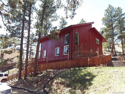 Photo of 3375 Russell Gulch Road, Evergreen, CO 80439 (MLS # 5945372)