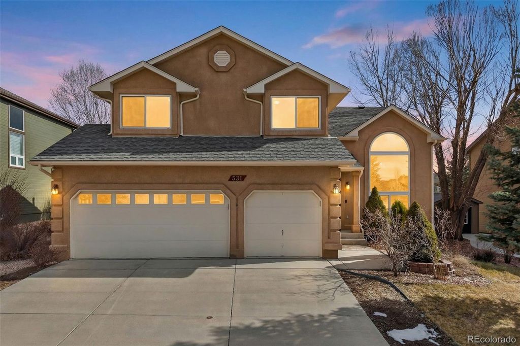 Photo of 531 Saber Creek Drive, Monument, CO 80132 (MLS # 8503450)