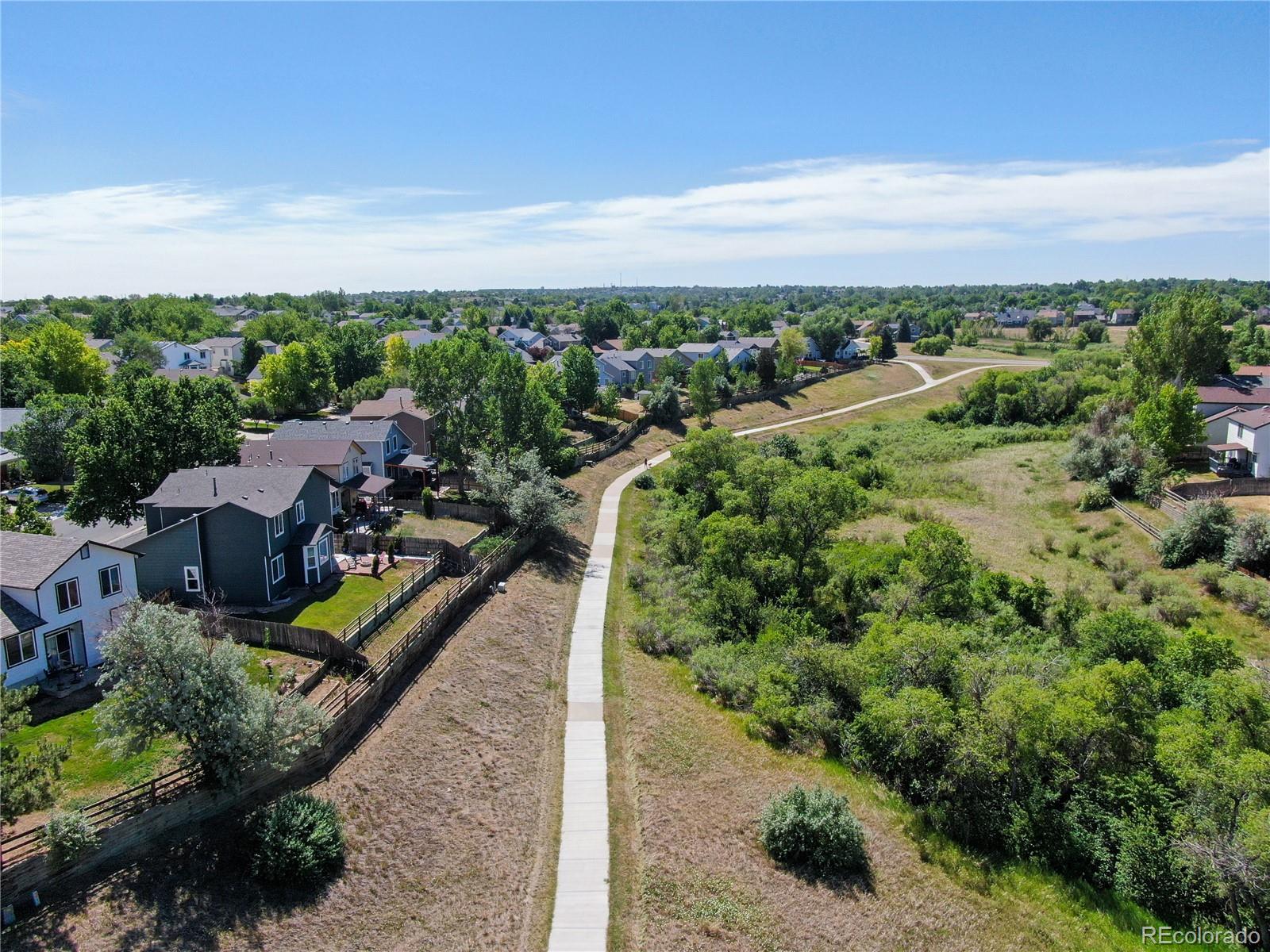 The home backs to open space, providing phenomenal views.