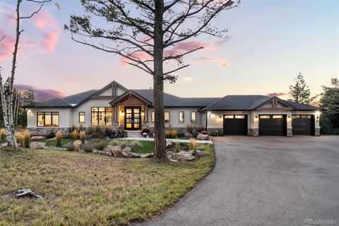 Photo of 12783 Upper Ridge Road, Conifer, CO 80433 (MLS # 4838642)