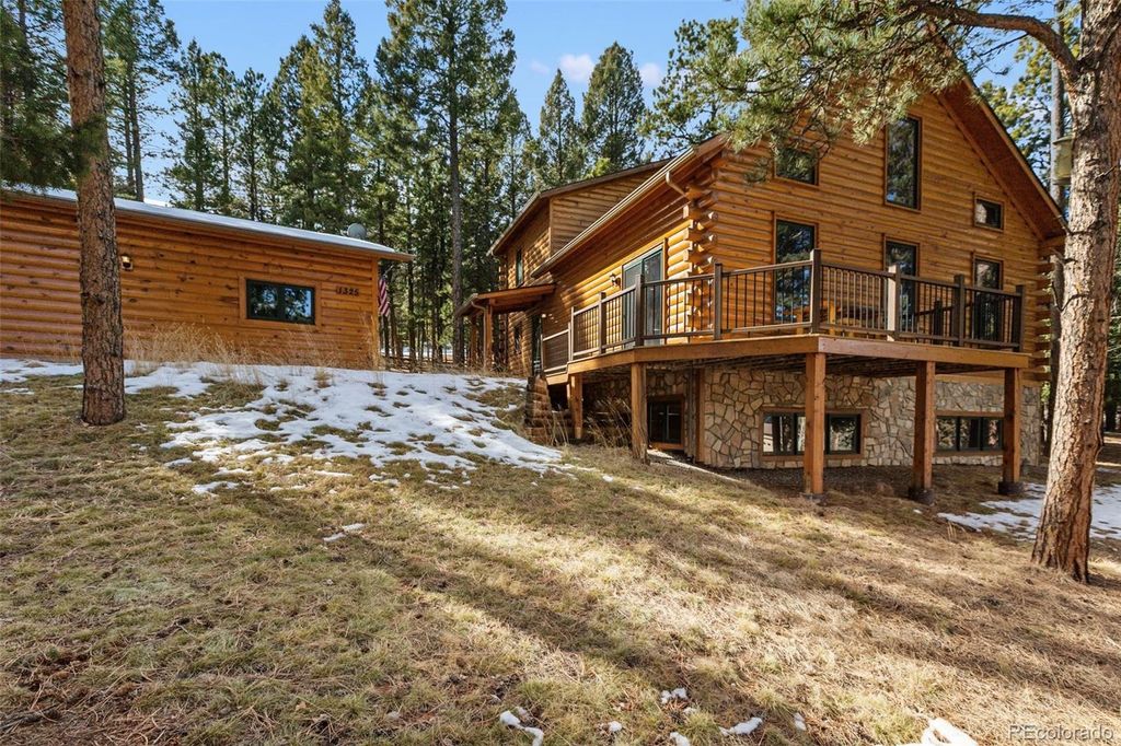 Photo of 1325 Spruce Ridge Lane, Woodland Park, CO 80863 (MLS # 2118257)
