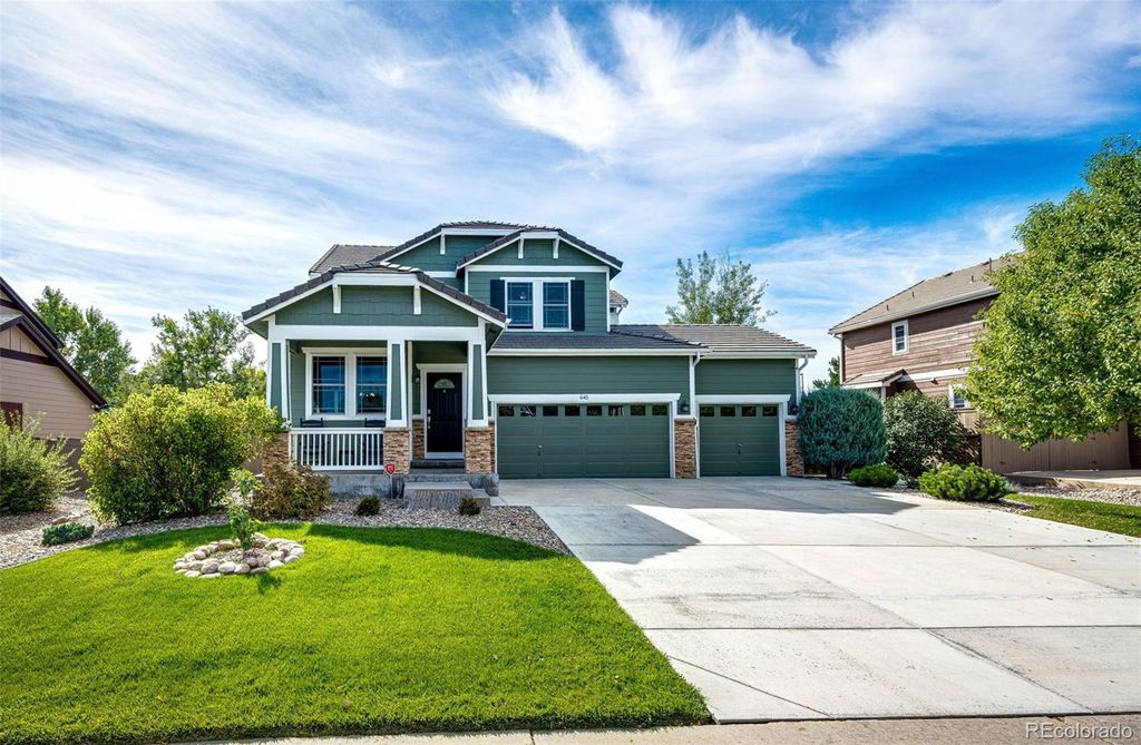 Photo of 645 Springvale Road, Castle Rock, CO 80104 (MLS # 4114226)