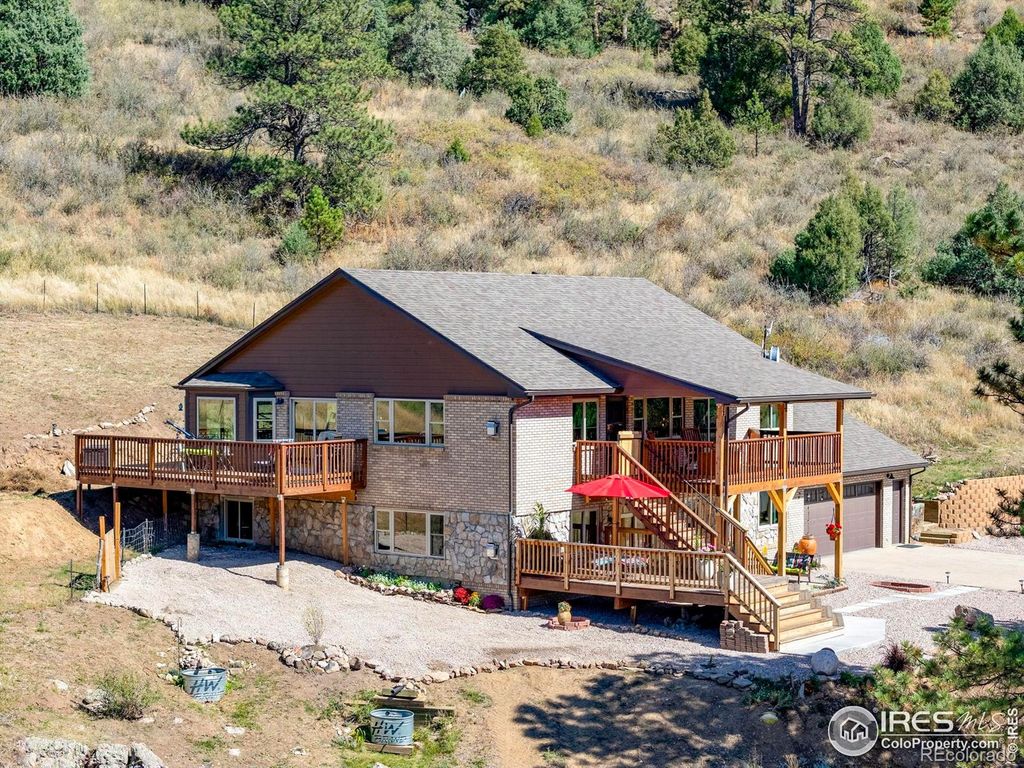 Photo of 681 Bitterroot Gulch Road, Loveland, CO 80537 (MLS # IR1045213)