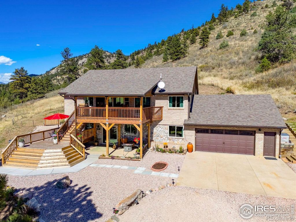 Photo of 681 Bitterroot Gulch Road, Loveland, CO 80537 (MLS # IR1045213)