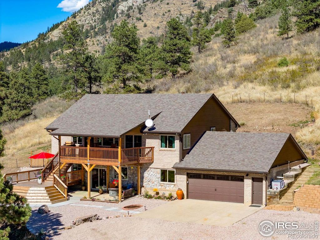Photo of 681 Bitterroot Gulch Road, Loveland, CO 80537 (MLS # IR1045213)