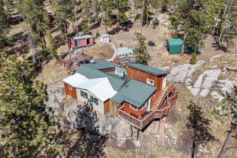 Photo of 10116 Sprucedale Drive, Conifer, CO 80433 (MLS # 3573361)