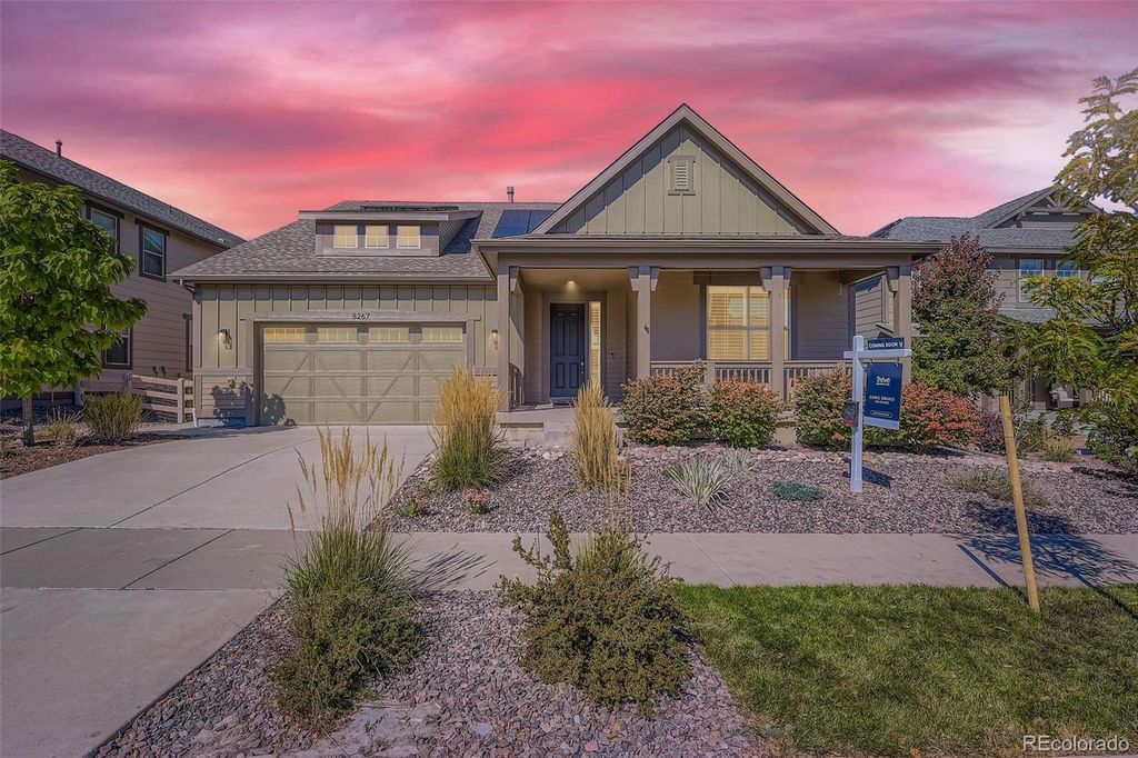 Photo of 8267 Arapahoe Peak Street, Littleton, CO 80125 (MLS # 4009971)