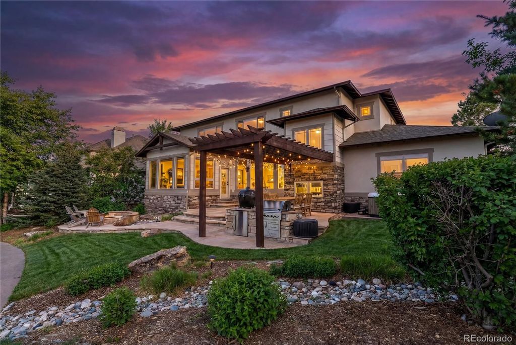 Photo of 1251 Buffalo Ridge Road, Castle Pines, CO 80108 (MLS # 5462323)