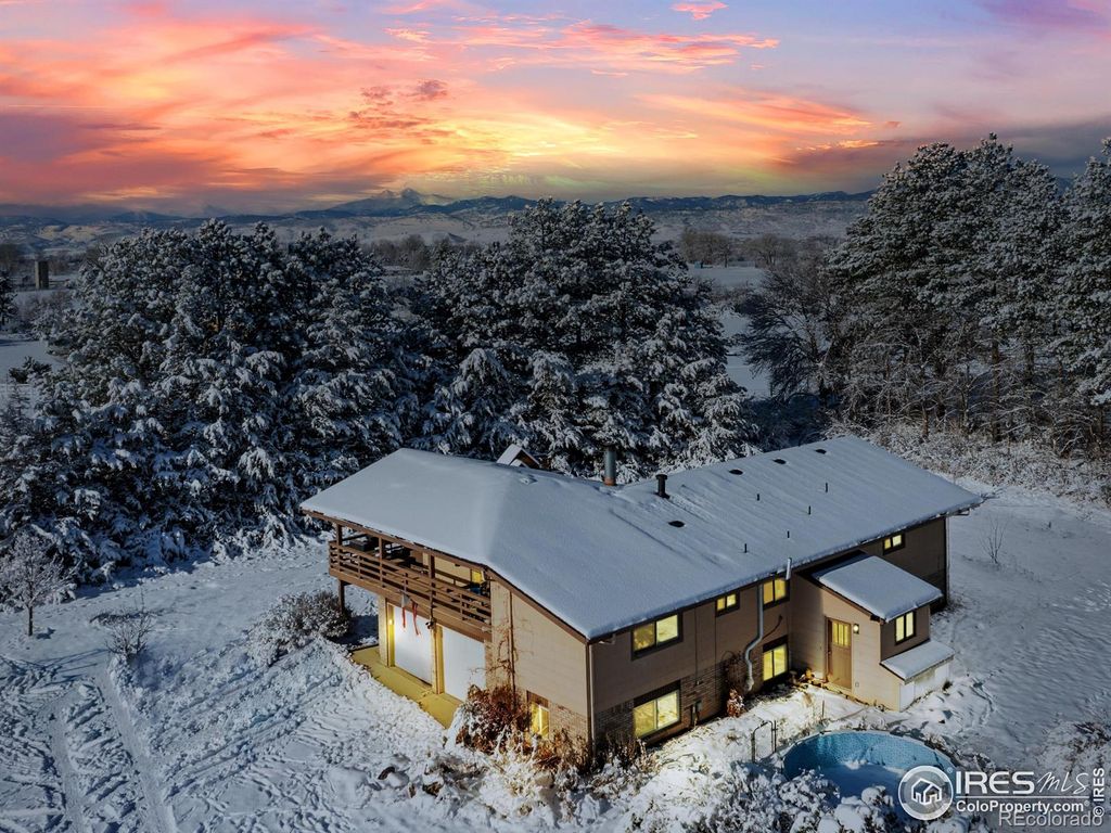 Photo of 3312 Meining Road, Berthoud, CO 80513 (MLS # IR1048640)
