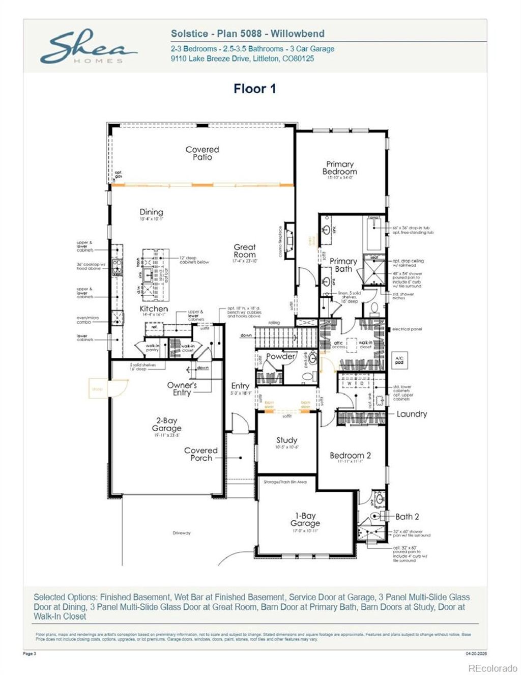 Photo of 11181 Amber Light Trail, Littleton, CO 80125 (MLS # 5090732)