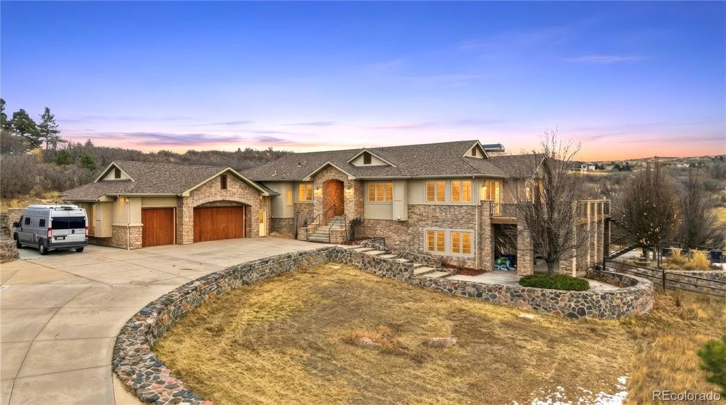 Photo of 1283 Glade Gulch Road, Castle Rock, CO 80104 (MLS # 4307852)