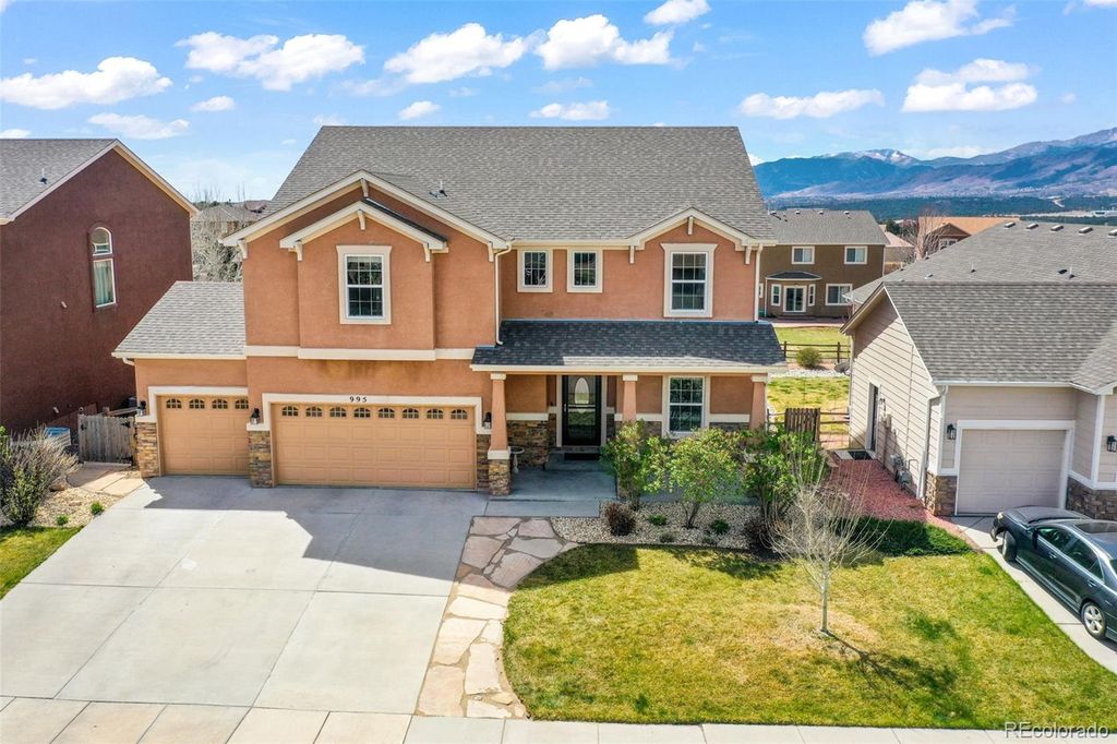 Photo of 995 Diamond Rim Drive, Colorado Springs, CO 80921 (MLS # 8609852)