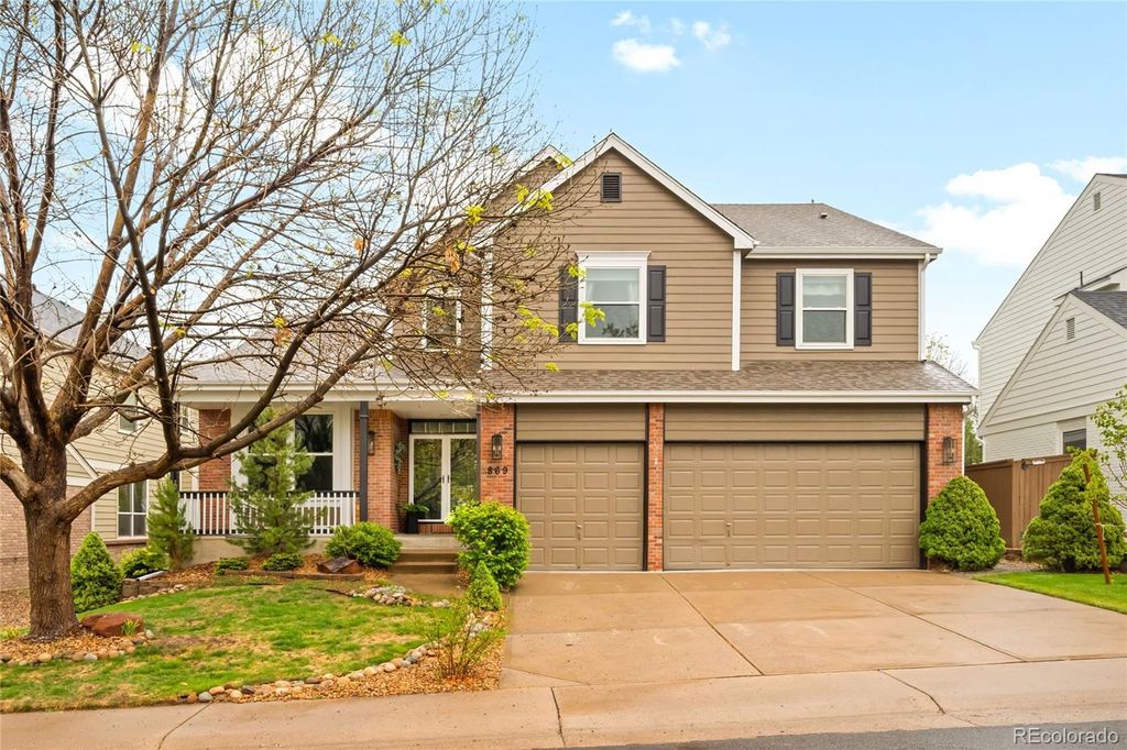 Photo of 869 Shadowstone Drive, Highlands Ranch, CO 80129 (MLS # 4208213)