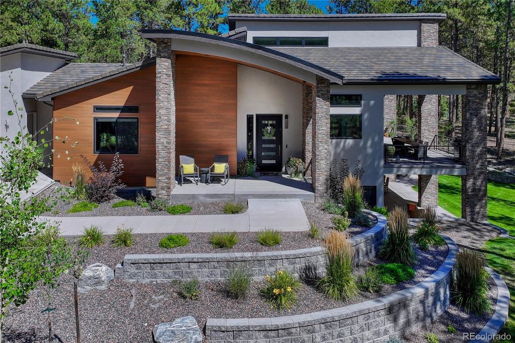 Photo of 4760 Hidden Rck Road, Colorado Springs, CO 80908 (MLS # 9443603)