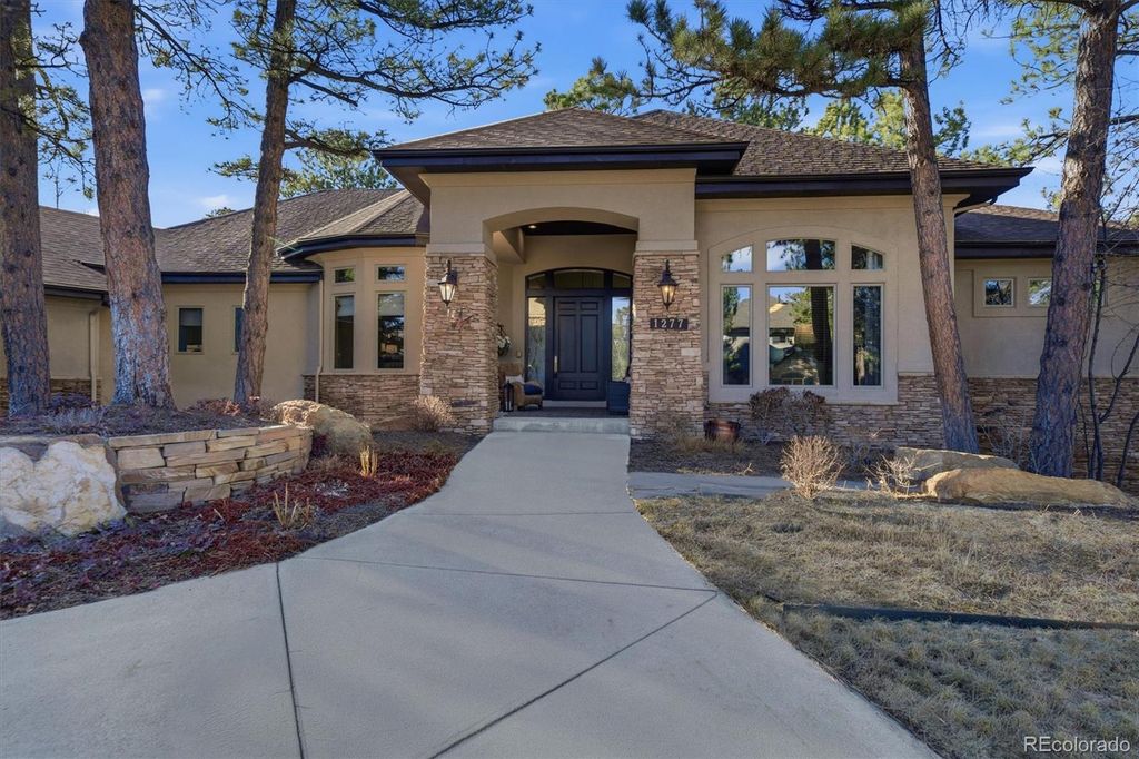 Photo of 1277 Forest Trails Drive, Castle Pines, CO 80108 (MLS # 1666433)