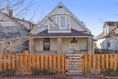Photo of 261 Fox Street, Denver, CO 80223 (MLS # 4019395)