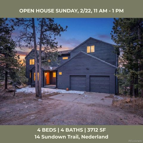 Photo of 14 Sundown Trail, Nederland, CO 80466 (MLS # 3340660)