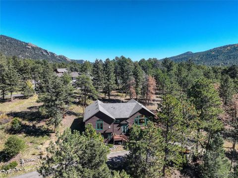 Photo of 9758 Fallen Rock Road, Conifer, CO 80433 (MLS # 8180002)