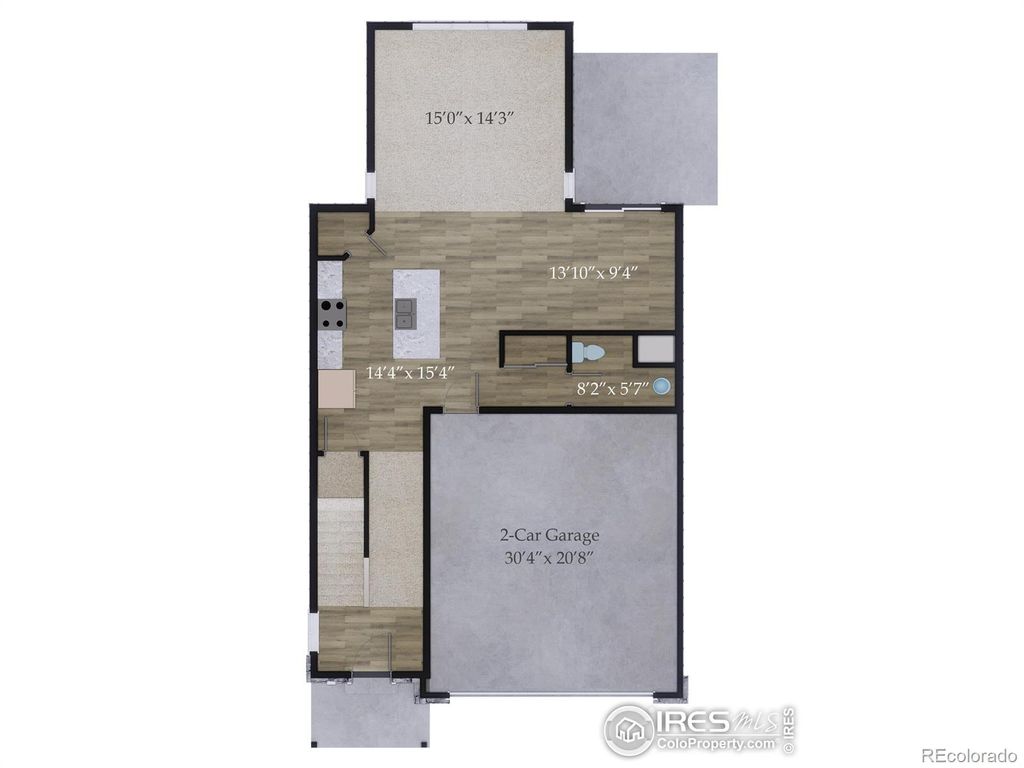 Photo of 4705 Whistler Drive, Loveland, CO 80538 (MLS # IR1044917)