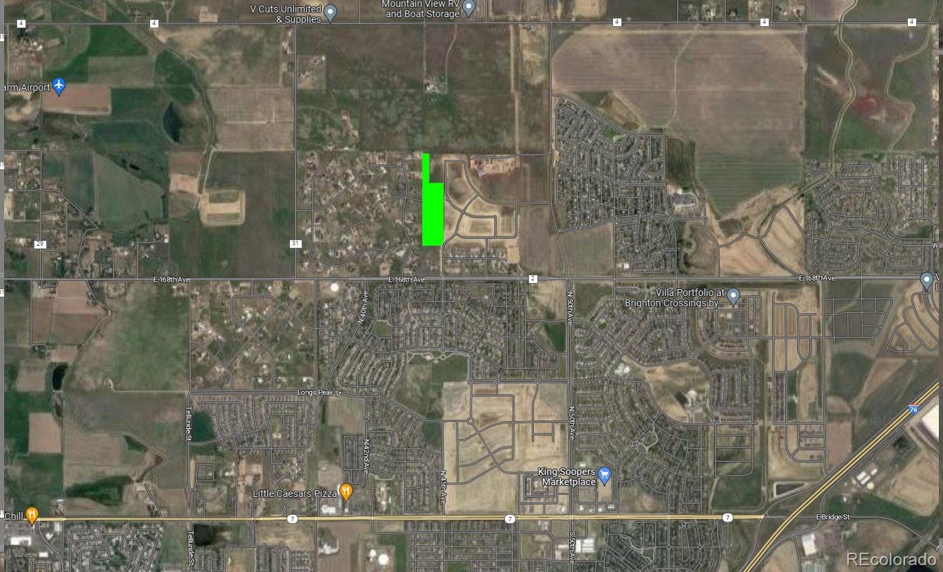 E 168th Ave and N 45th Ave