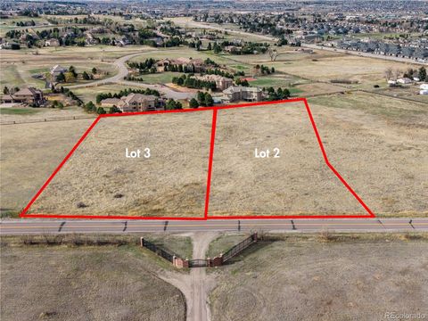 Lot 2 Ponderosa Drive Parker Co 80138
