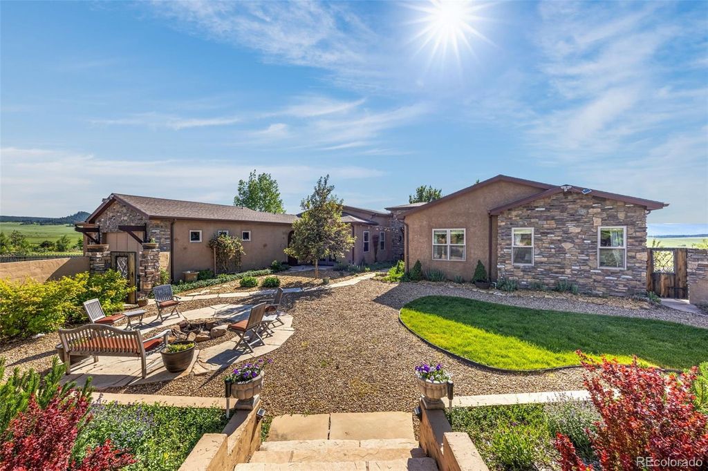 Photo of 11784 Spruce Mountain Road, Larkspur, CO 80118 (MLS # 9448789)
