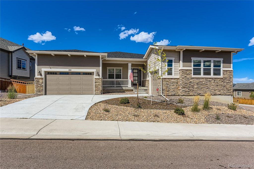 Photo of 1105 Melting Snow Way, Castle Rock, CO 80109 (MLS # 8033662)