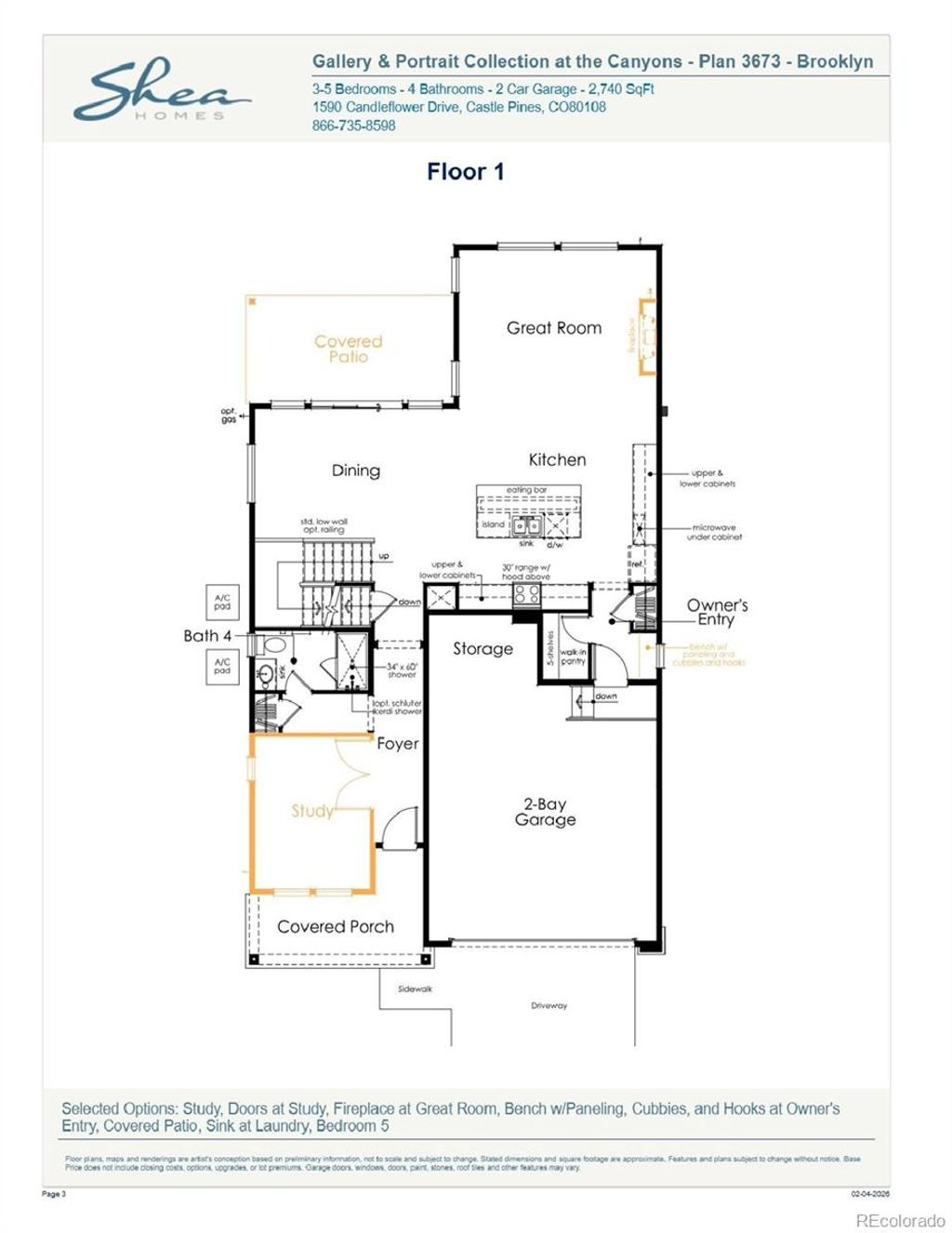 Photo of 1252 Stillspring Lane, Castle Pines, CO 80108 (MLS # 6202247)