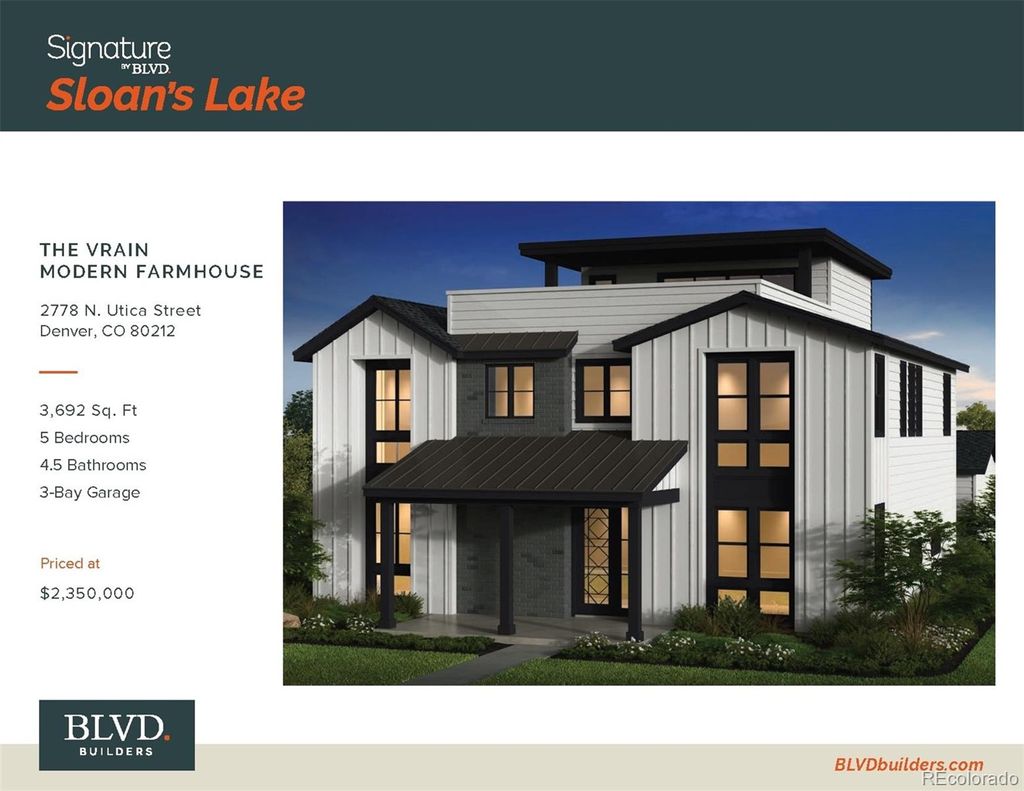 Photo of 2778 Utica Street, Denver, CO 80212 (MLS # 9893957)
