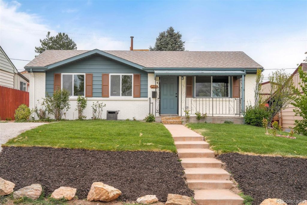 Photo of 47 Zenobia Street, Denver, CO 80219 (MLS # 1998500)