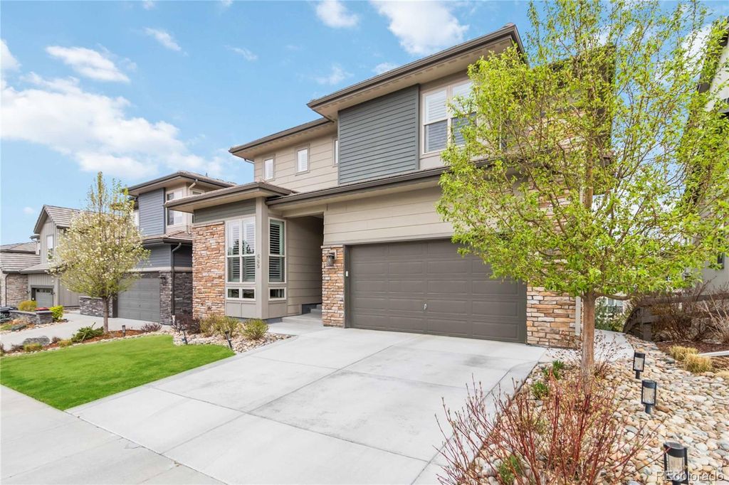 Photo of 489 Meadowleaf Lane, Highlands Ranch, CO 80126 (MLS # 9656063)