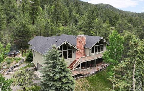 Photo of 2218 Witter Gulch Road, Evergreen, CO 80439 (MLS # 7563738)