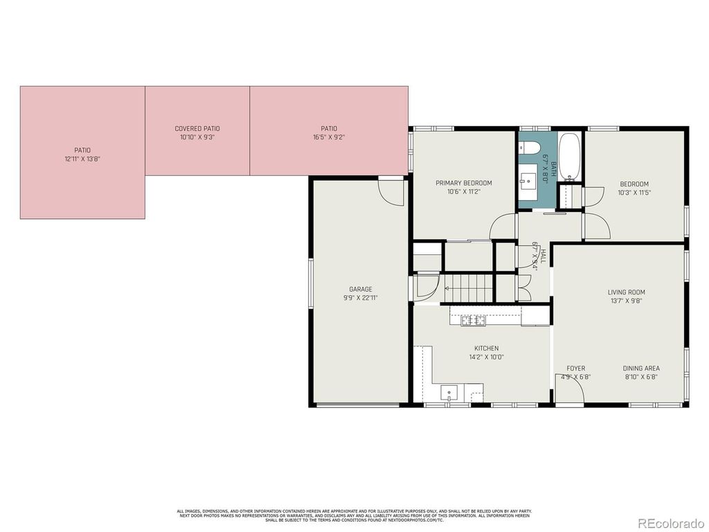 Photo of 1100 Ivanhoe Street, Denver, CO 80220 (MLS # 4523739)