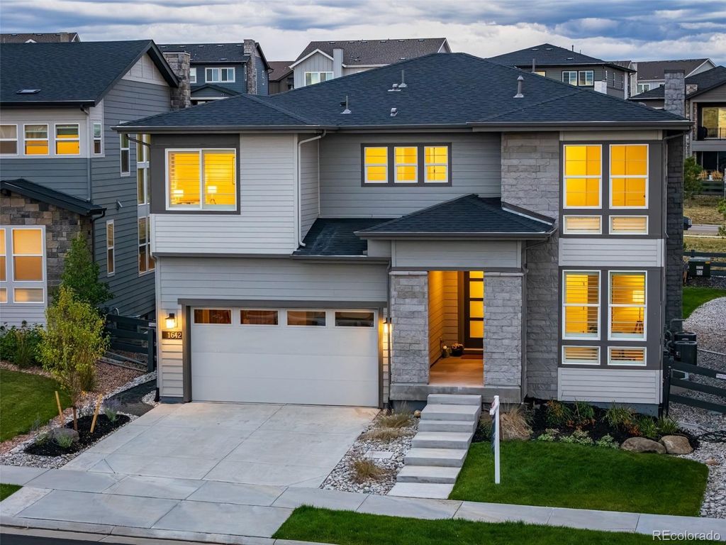 Photo of 1642 Golden Sill Drive, Castle Pines, CO 80108 (MLS # 9509375)