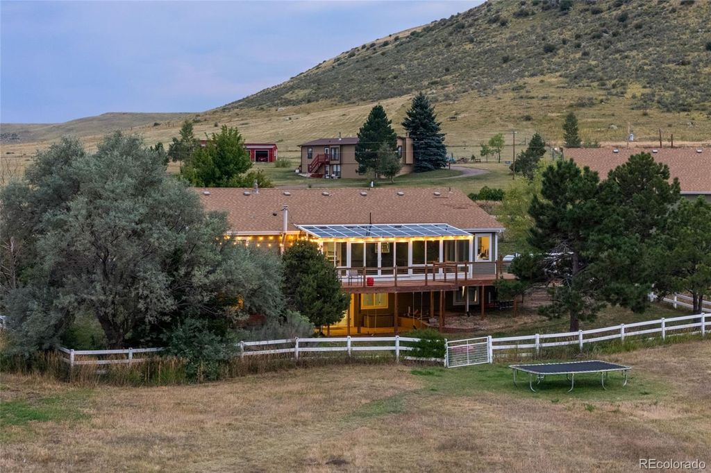 Photo of 11549 Haskell Creek Road, Larkspur, CO 80118 (MLS # 4186381)