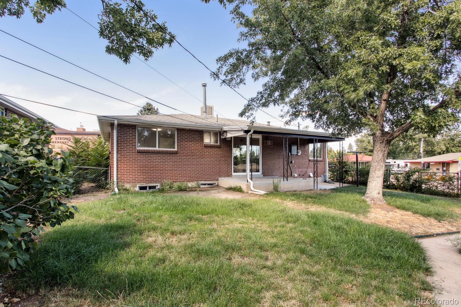 Check out the large corner lot