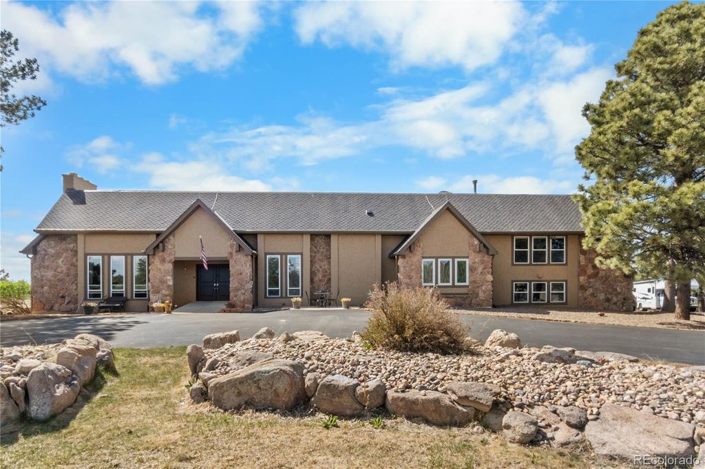 Photo of 11066 Tomichi Drive, Franktown, CO 80116 (MLS # 8255739)